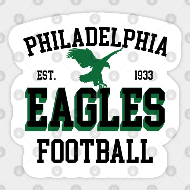 Philadelphia Eagles Football Fan v2 Sticker by Emma